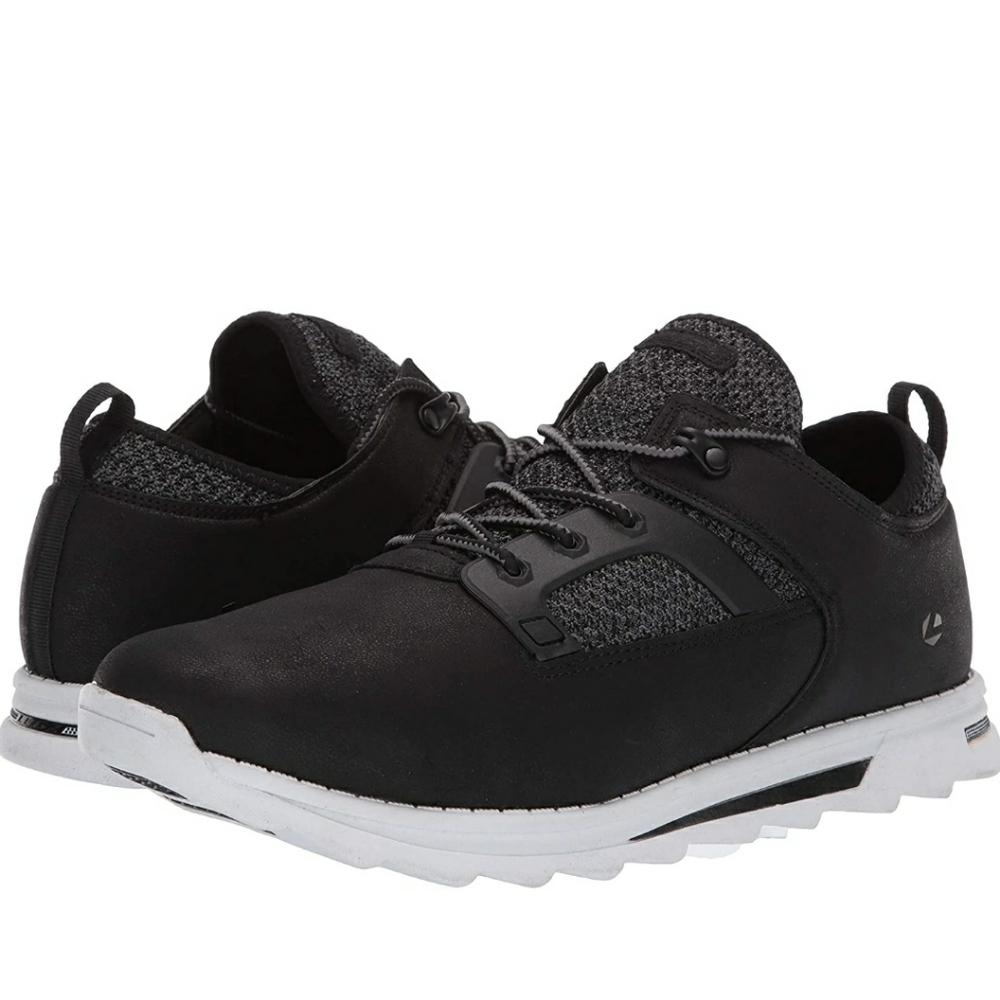 Lugz Men's Phaser Sneaker size 13 color black/white/Charcoal